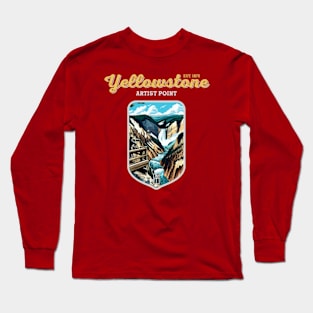 USA - NATIONAL PARK - YELLOWSTONE - Yellowstone Artists Point -17 Long Sleeve T-Shirt